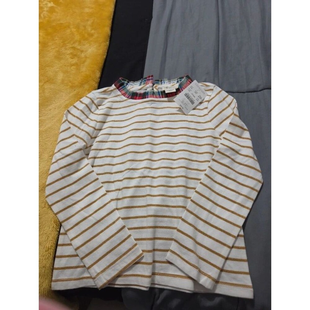 xxs 2-3 white and gold